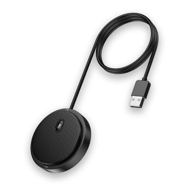 Techly, mikrofon konferencyjny, dookólny, USB 2.0 z wyciszeniem