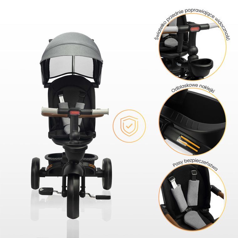 Toyz, Saber, rowerek 3-kołowy, beige