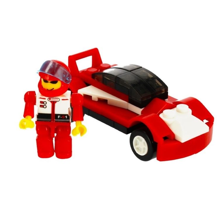 Alleblox, samochód wyścigowy, klocki konstrukcyjne