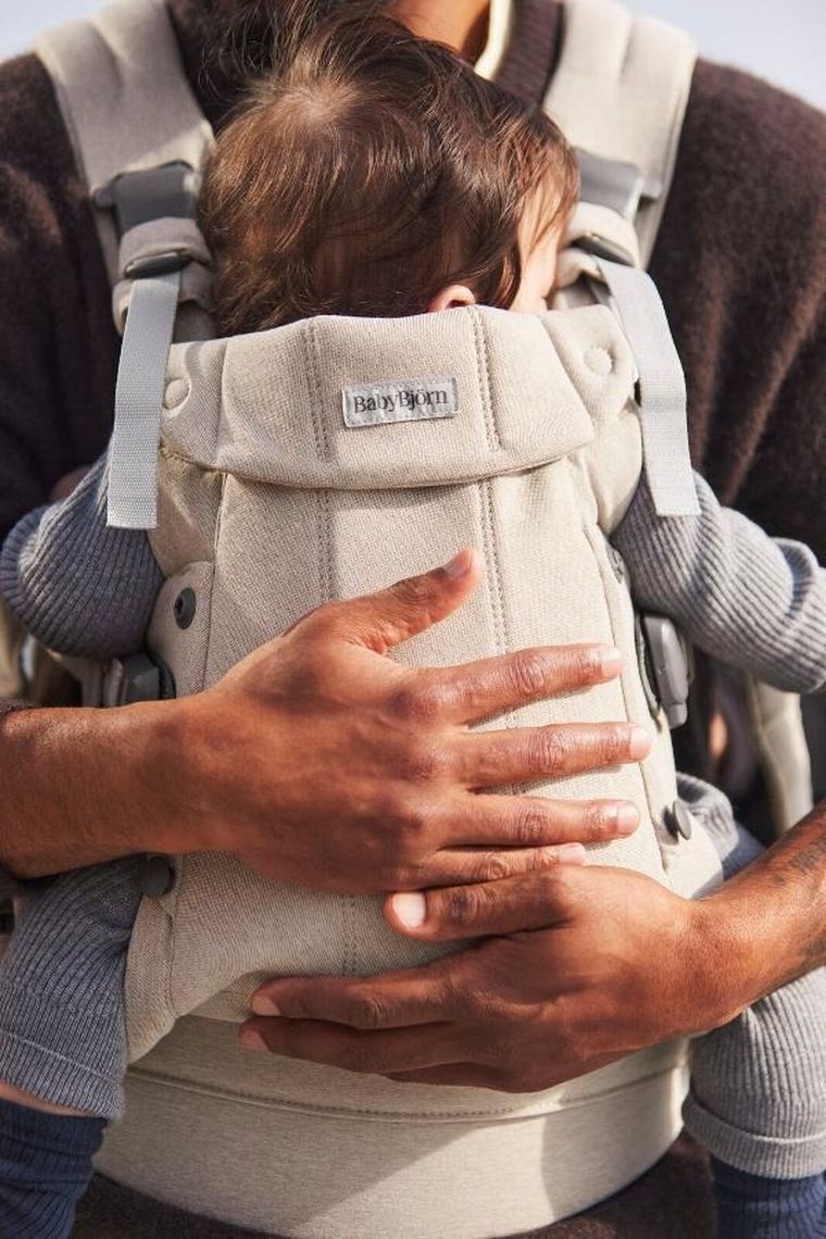 BabyBjörn, Harmony, nosidełko, woven, jasny beż