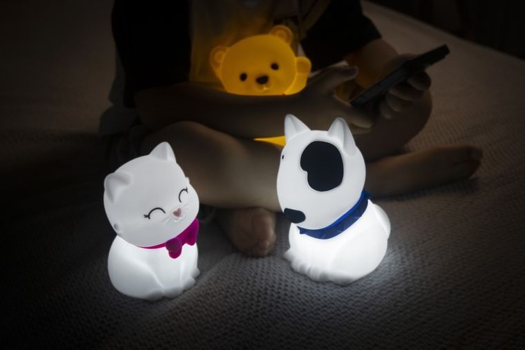 Dhink, Piesek, lampka silikonowa