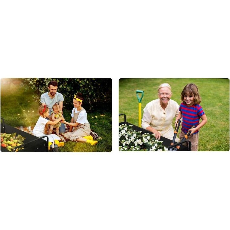 Humberg, wózek transportowy, składany, 100l