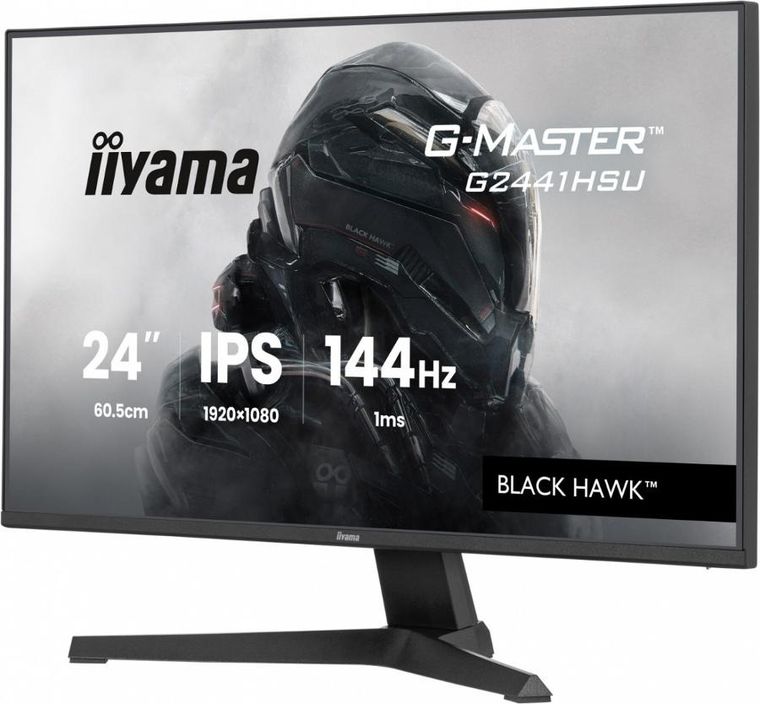 Iiyama, monitor, 23,8", G2441HSU-B1 IPS, FHD, 144Hz, 1ms, 2xUSB, 350cd