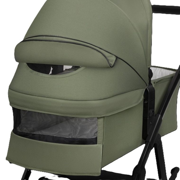 Lionelo, Amber Plus, wózek wielofunkcyjny 3w1, Green Forest