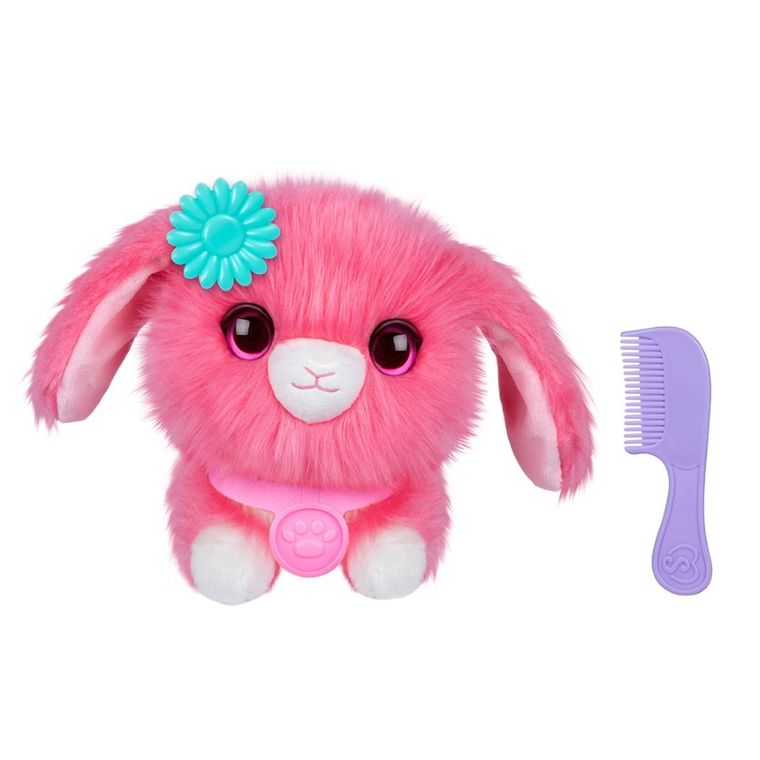 Scruff a Luvs, zwierzaczek kudłaczek, maskotka do kąpania, różowy, 1 szt.