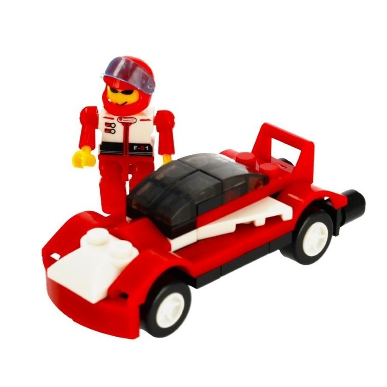 Alleblox, samochód wyścigowy, klocki konstrukcyjne