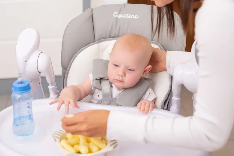 Caretero, Indigo Black, krzesełko + huśtawka, Green