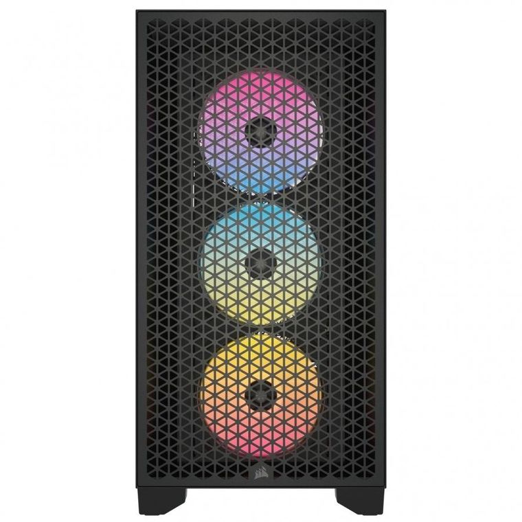 Corsair, obudowa komputerowa, 3000D Airflow RGB TG Mid-Tower, czarna