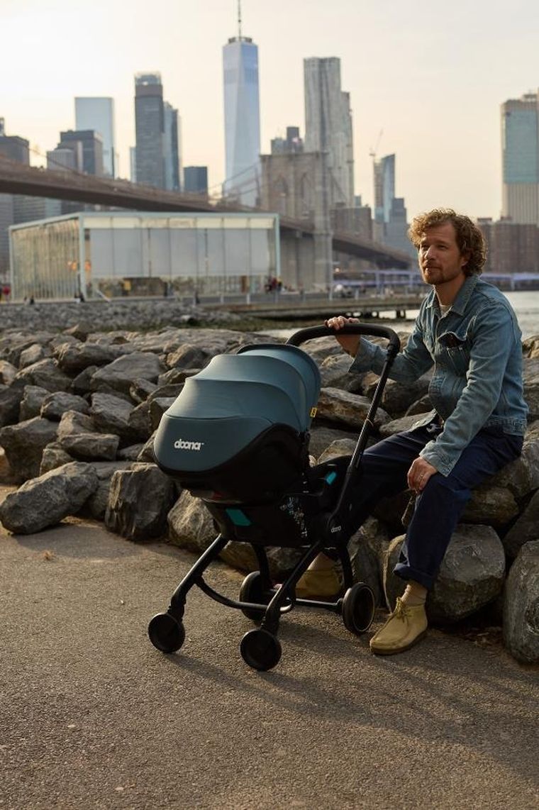 Doona, Doona X, mobilny fotelik samochodowy, dusty sage, 40-85 cm