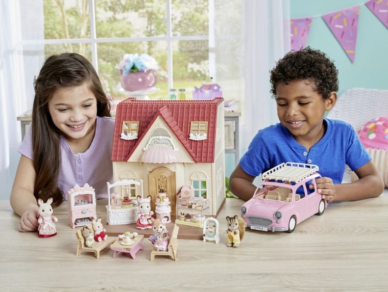 Sylvanian Families, Cukiernia pełna pyszności, zestaw akcesoriów, 5807