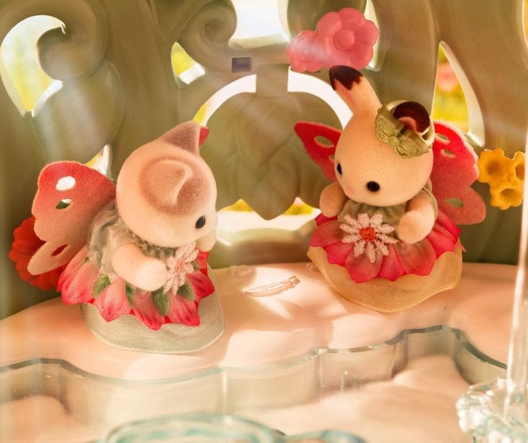 Sylvanian Families, Podniebny Pałac Kwiatowych Wróżek, zestaw z figurkami, 5815