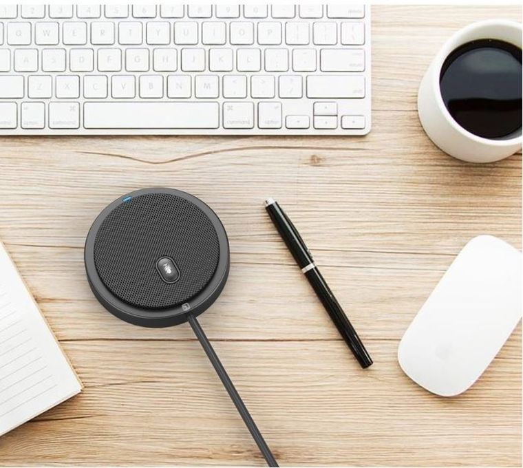 Techly, mikrofon konferencyjny, dookólny, USB 2.0 z wyciszeniem