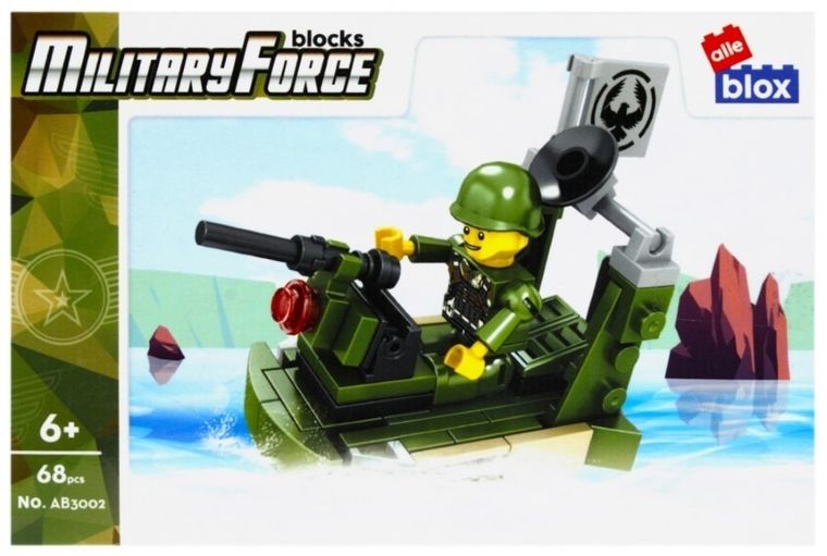 Alleblox, wojsko, klocki konstrukcyjne