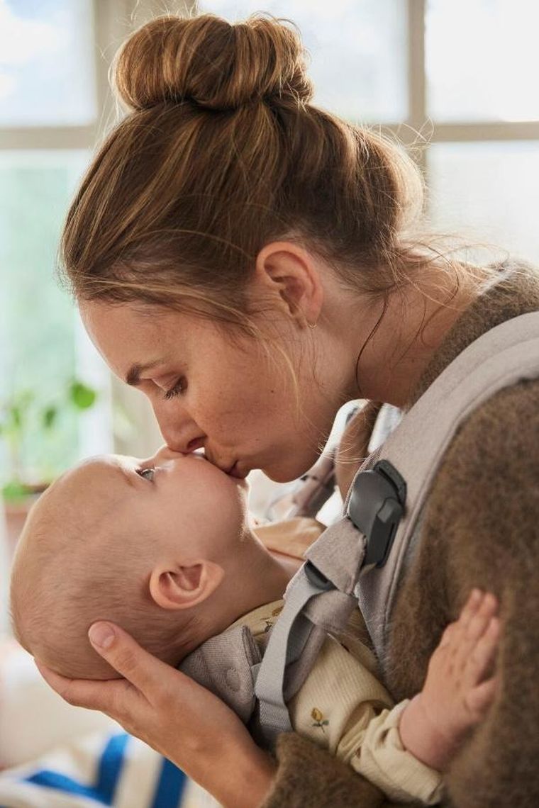 BabyBjörn, Harmony, nosidełko, woven, jasny beż