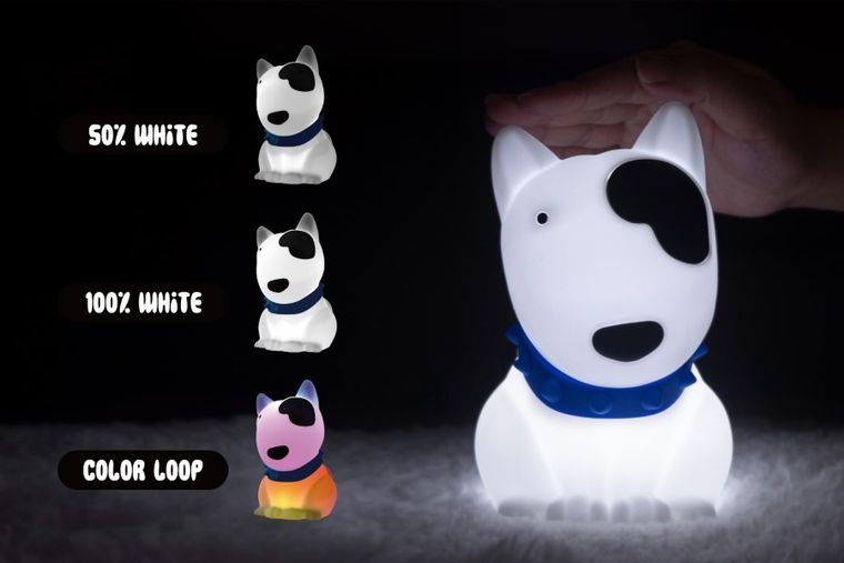 Dhink, Piesek, lampka silikonowa