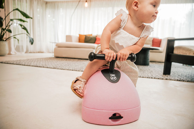 Scoot & Ride, My First, ewolucyjny jeździk pchacz, rose, 3w1