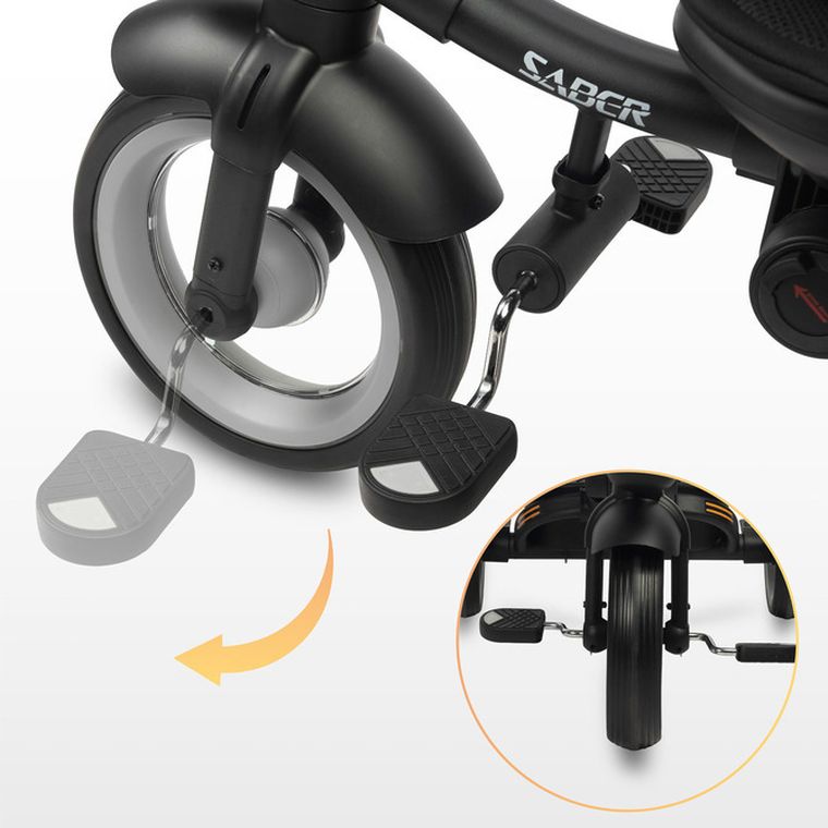 Toyz, Saber, rowerek 3-kołowy, beige