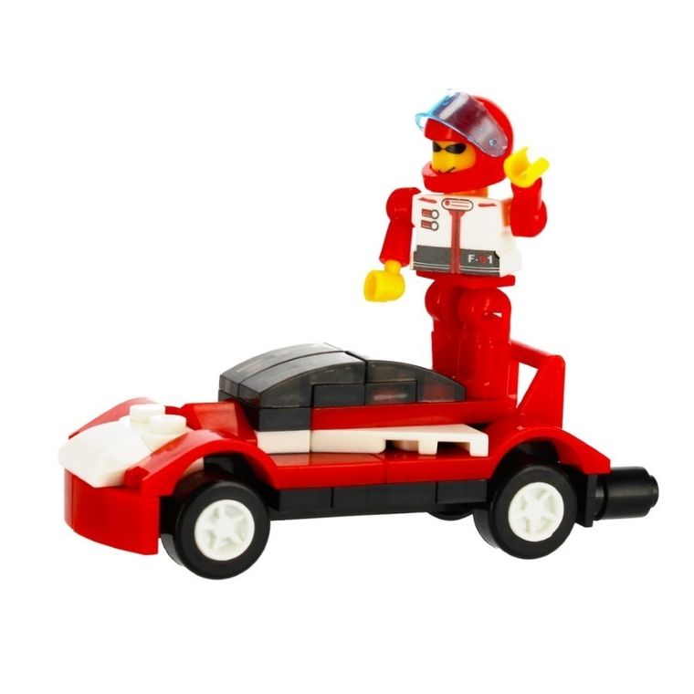 Alleblox, samochód wyścigowy, klocki konstrukcyjne