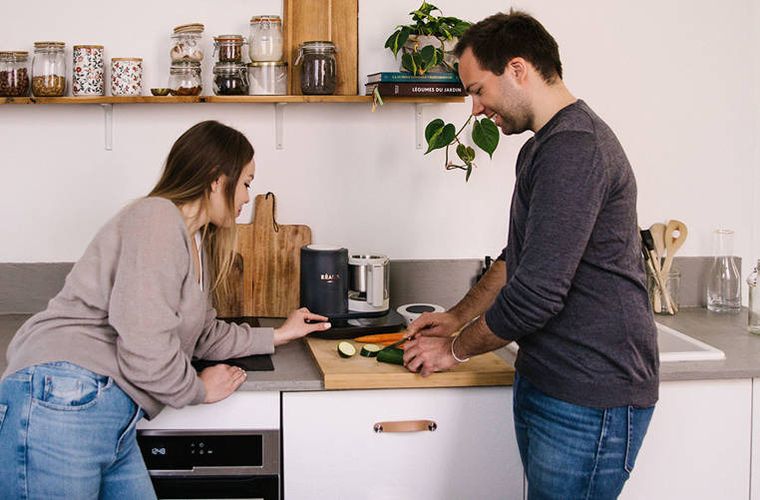 Beaba, Babycook Smart, urządzenie kuchenne wielofunkcyjne, Charcoal Grey