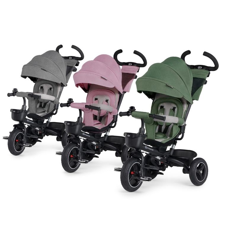 Kinderkraft, Spinstep, rowerek trójkołowy, Pink