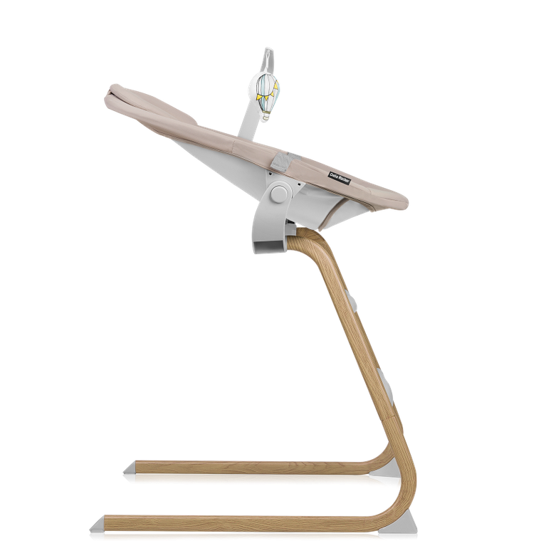 Lionelo, Dalia Set, krzesełko do karmienia, 4w1, Grey Stone Natural