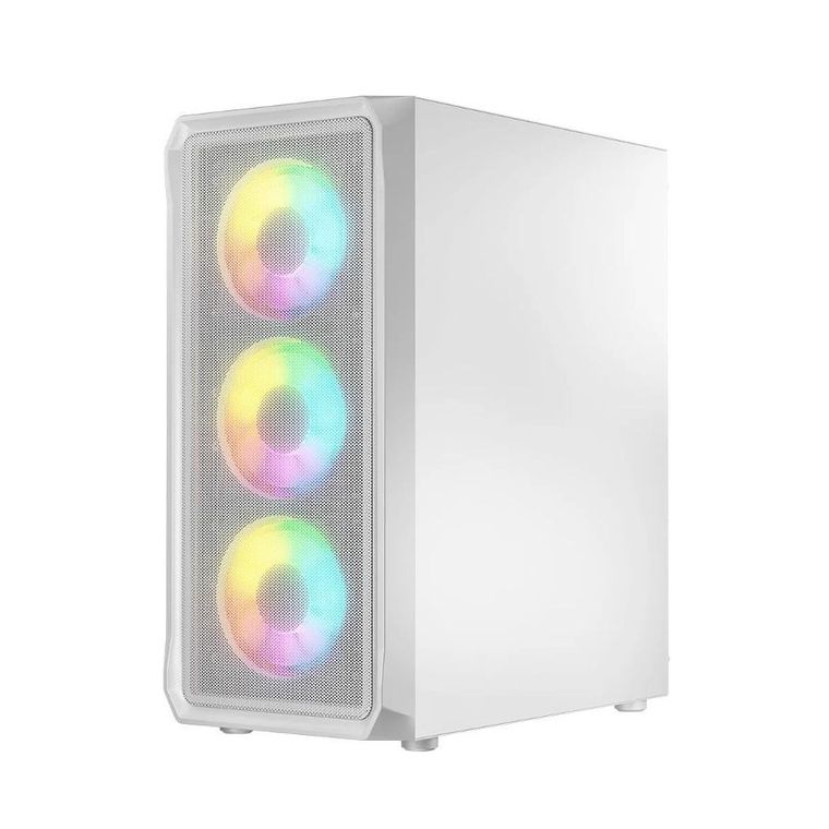Logic Concept, obudowa komputerowa, Portos ARGB Midi USB 3.0, biała