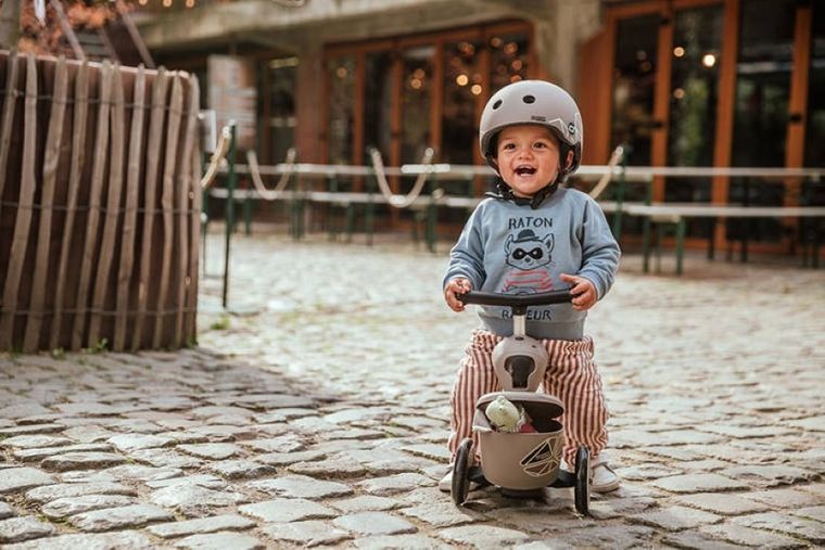 Scoot & Ride, Highwaykick 1, Lifestyle, jeździk i hulajnoga 2w1, Brown Lines