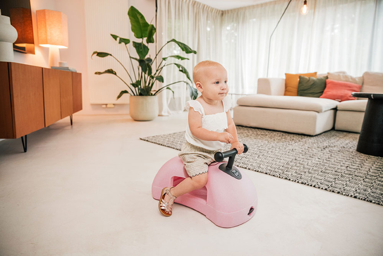 Scoot & Ride, My First, ewolucyjny jeździk pchacz, rose, 3w1