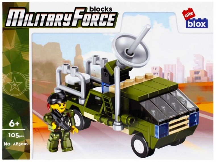 Alleblox, wojsko, klocki konstrukcyjne