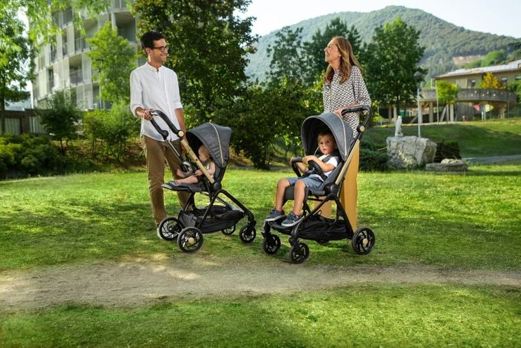 Chicco, One4Ever, wózek spacerowy z dwoma siedziskami, Pirate Black