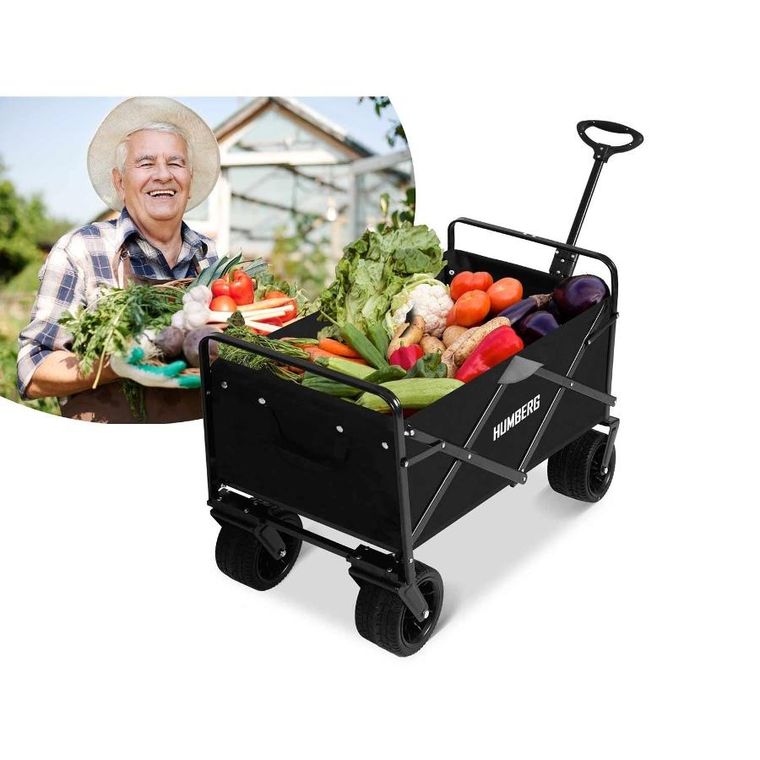 Humberg, wózek transportowy, składany, 100l