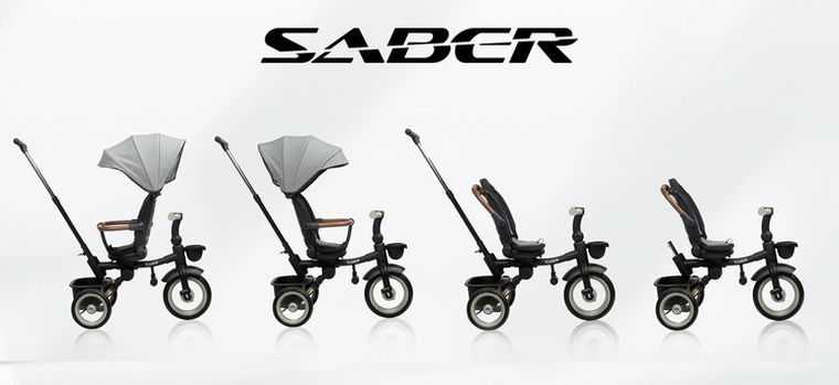 Toyz, Saber, rowerek 3-kołowy, beige