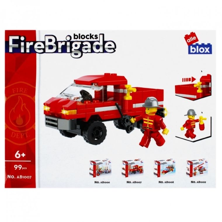 Alleblox, straż, klocki konstrukcyjne