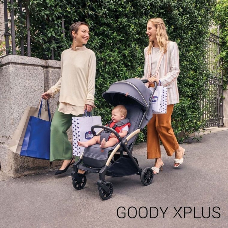 Chicco, Goody Xplus, wózek spacerowy, Black