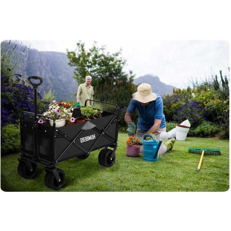 Humberg, wózek transportowy, składany, 100l