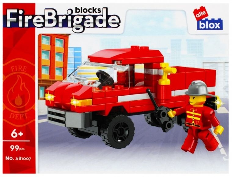 Alleblox, straż, klocki konstrukcyjne