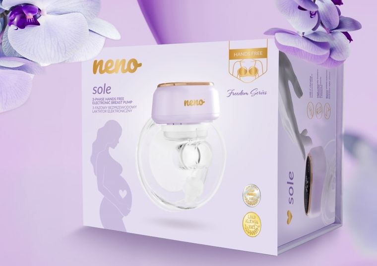 Neno, Sole, bezprzewodowy laktator muszlowy