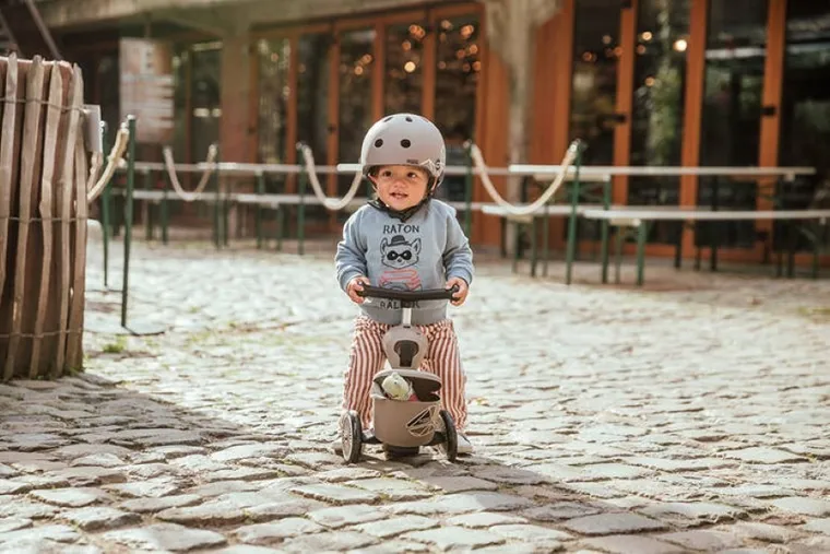 Scoot & Ride, Highwaykick 1, Lifestyle, jeździk i hulajnoga 2w1, Brown Lines