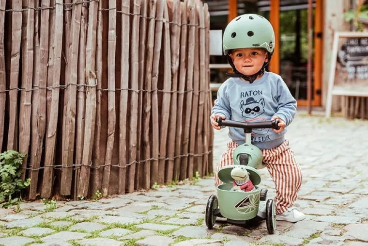 Scoot & Ride, Highwaykick 1, Lifestyle, jeździk i hulajnoga 2w1, Green Lines