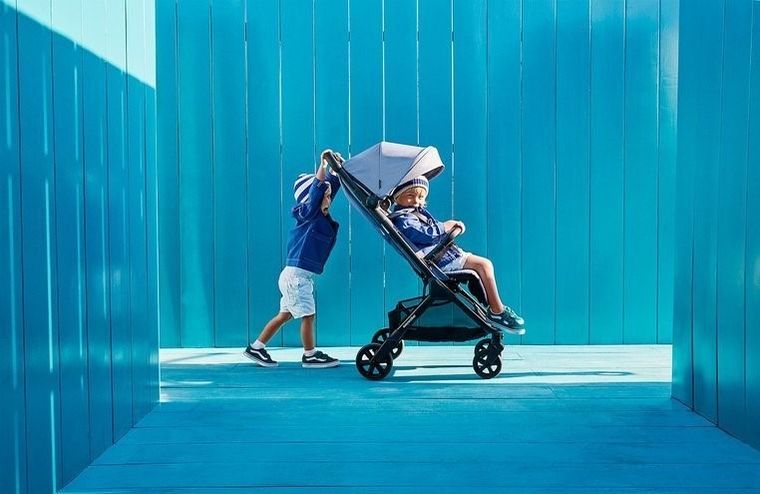 Easywalker, Jackey, kompaktowy wózek spacerowy, Steel Grey