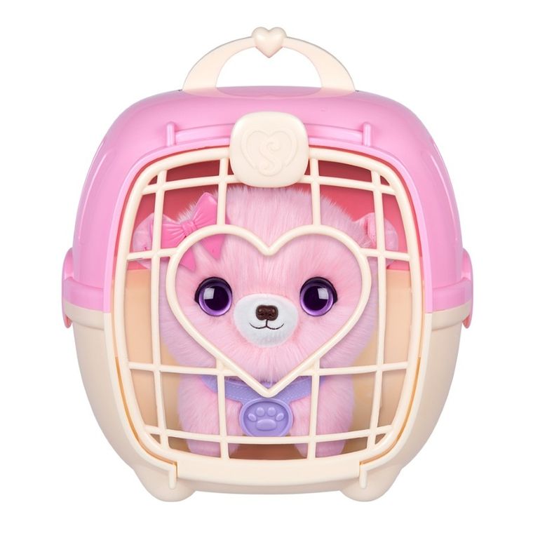 Scruff a Luvs, zwierzaczek kudłaczek, maskotka do kąpania, różowy, 1 szt.