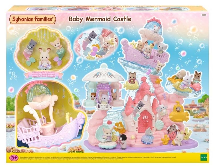 Sylvanian Families, Pałac małych Syrenek, zestaw figurek, 5701