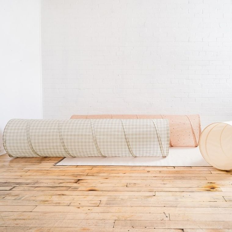 3 Sprouts, Gingham, tunel do zabawy, Beige