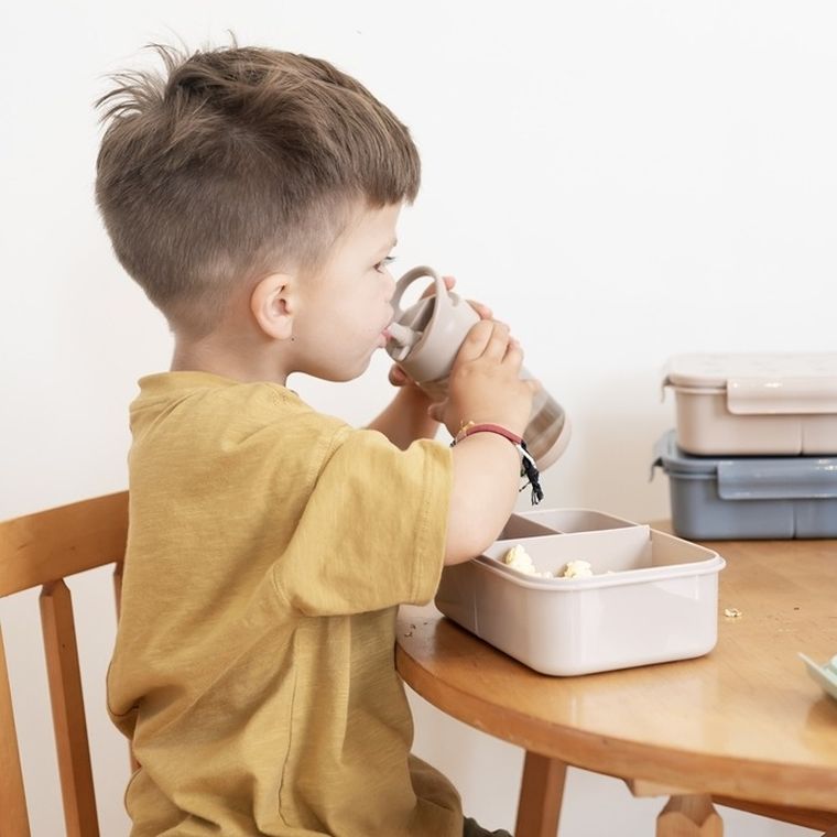 3 Sprouts, Recycled, bidon, taupe, 350 ml