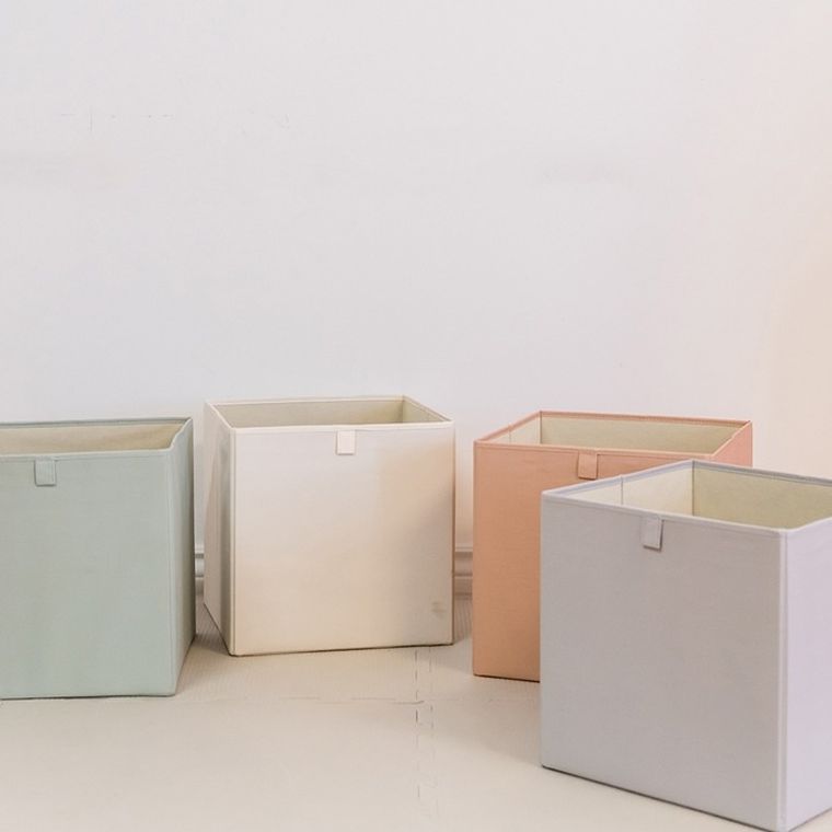 3 Sprouts, Recycled Solid, pudełko na zabawki, Light Gray