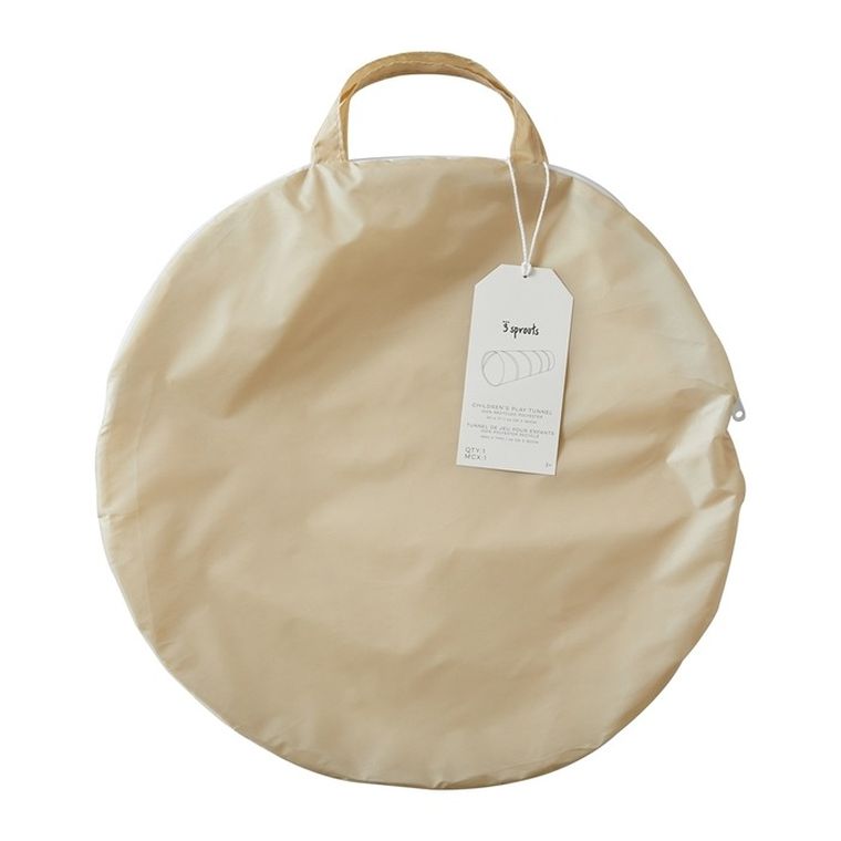 3 Sprouts, tunel do zabawy, beige
