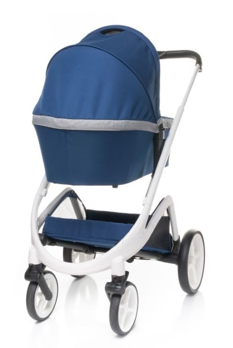 4Baby, Cosmo, wózek wielofunkcyjny 2w1, Navy Blue