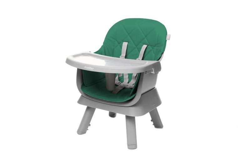 4Baby, Master XXIII, krzesełko do karmienia, 2w1, Green