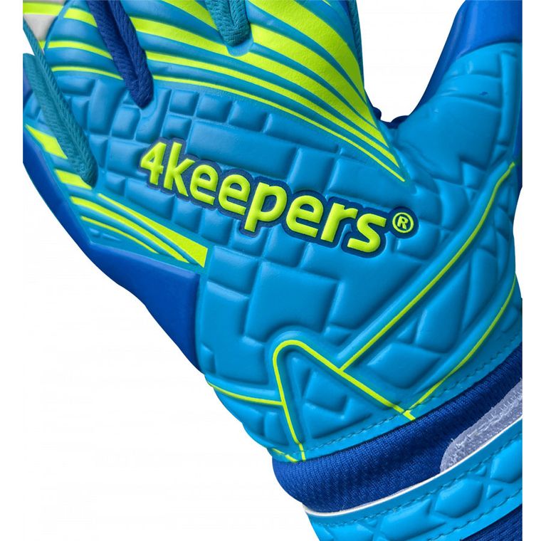 4keepers, rękawice piłkarskie, Soft Azur Junior NC S929233, rozmiar 6