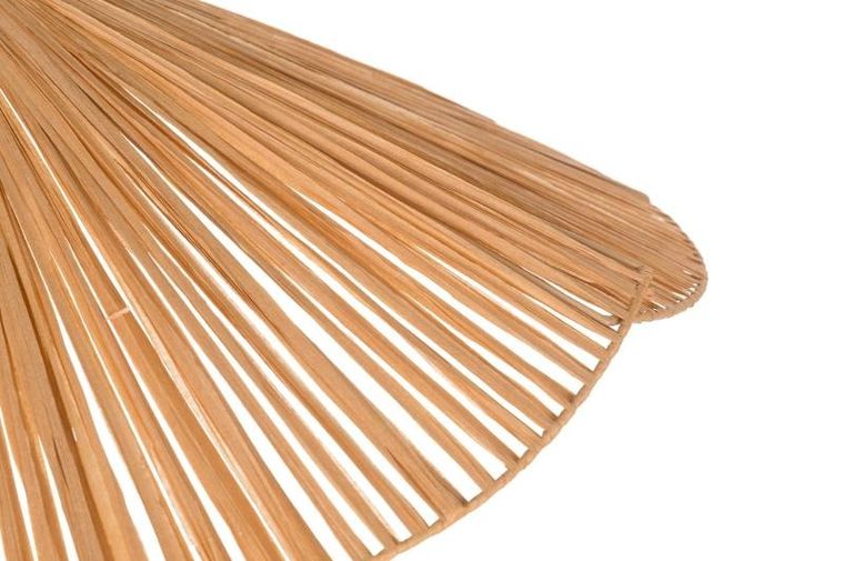 4living, lampa sufitowa z rafii, Leija, ø 68 cm